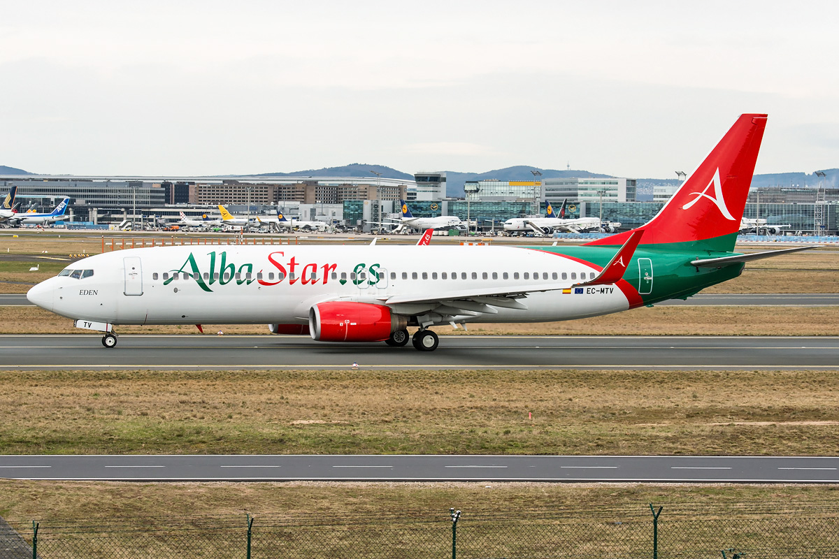 EC-MTV Alba Star Boeing 737-800