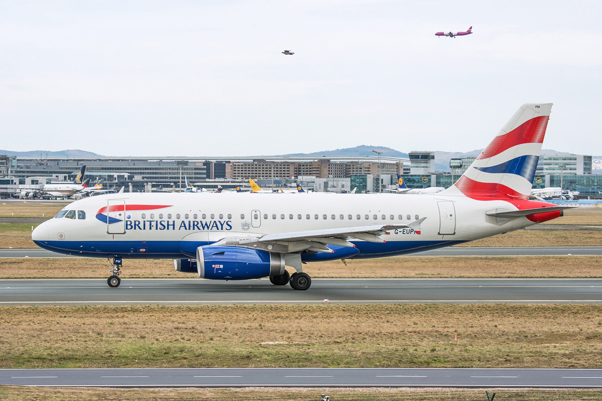 G-EUPM British Airways Airbus A319-100