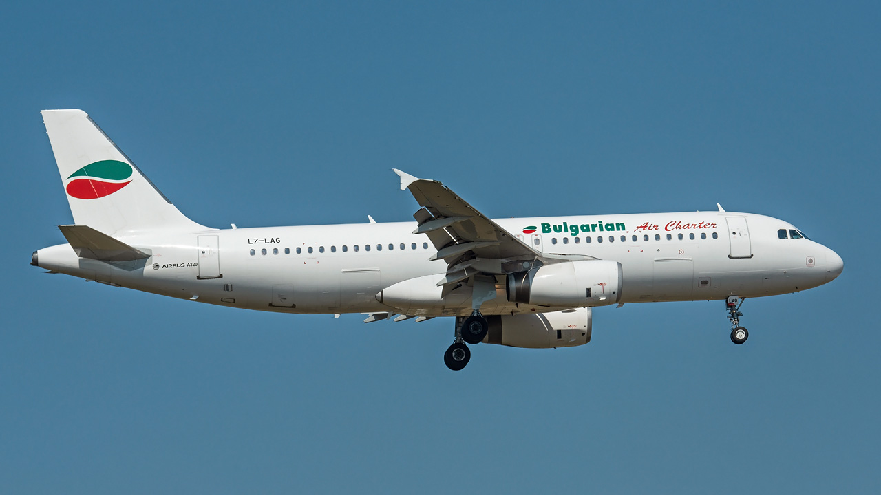 LZ-LAG Bulgarian Air Charter Airbus A320-200