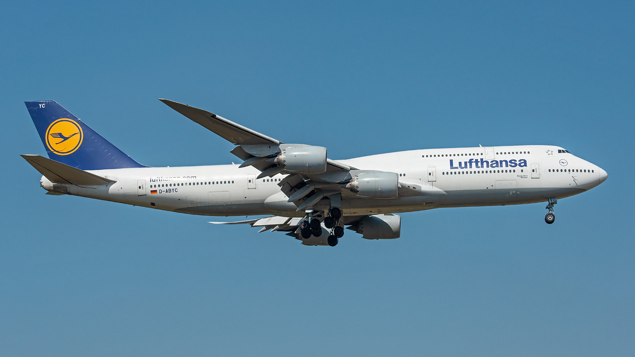 D-ABYC Lufthansa Boeing 747-8