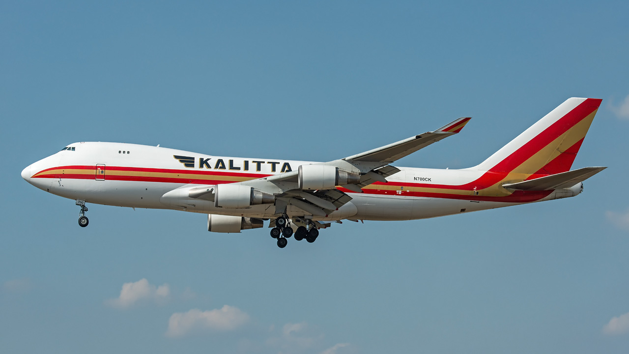 N700CK Kalitta Air Boeing 747-400(F/SCD)