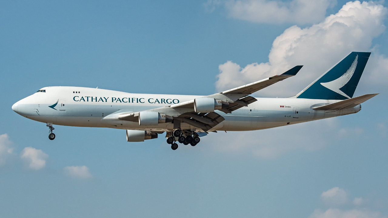 B-LIF Cathay Pacific Cargo Boeing 747-400(ER/F)
