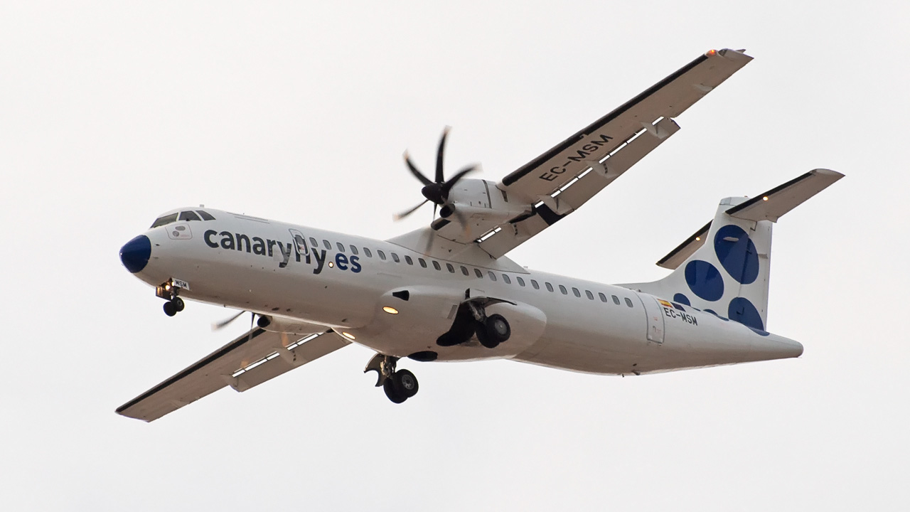 EC-MSM Canaryfly Aérospatiale ATR-72-200