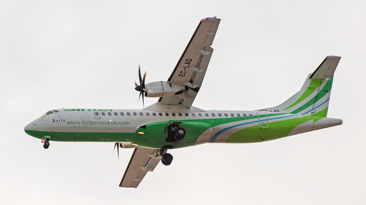 EC-LAD Binter Canarias Aérospatiale ATR-72-600