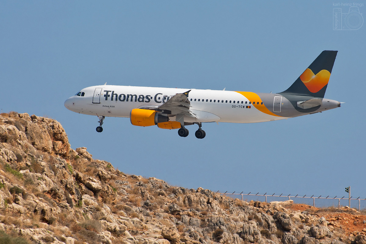 OO-TCW Thomas Cook Airlines Belgium Airbus A320-200