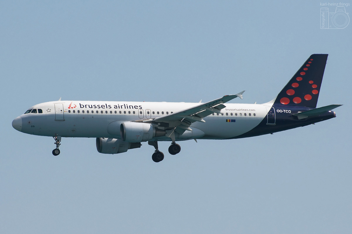 OO-TCQ Brussels Airlines Airbus A320-200