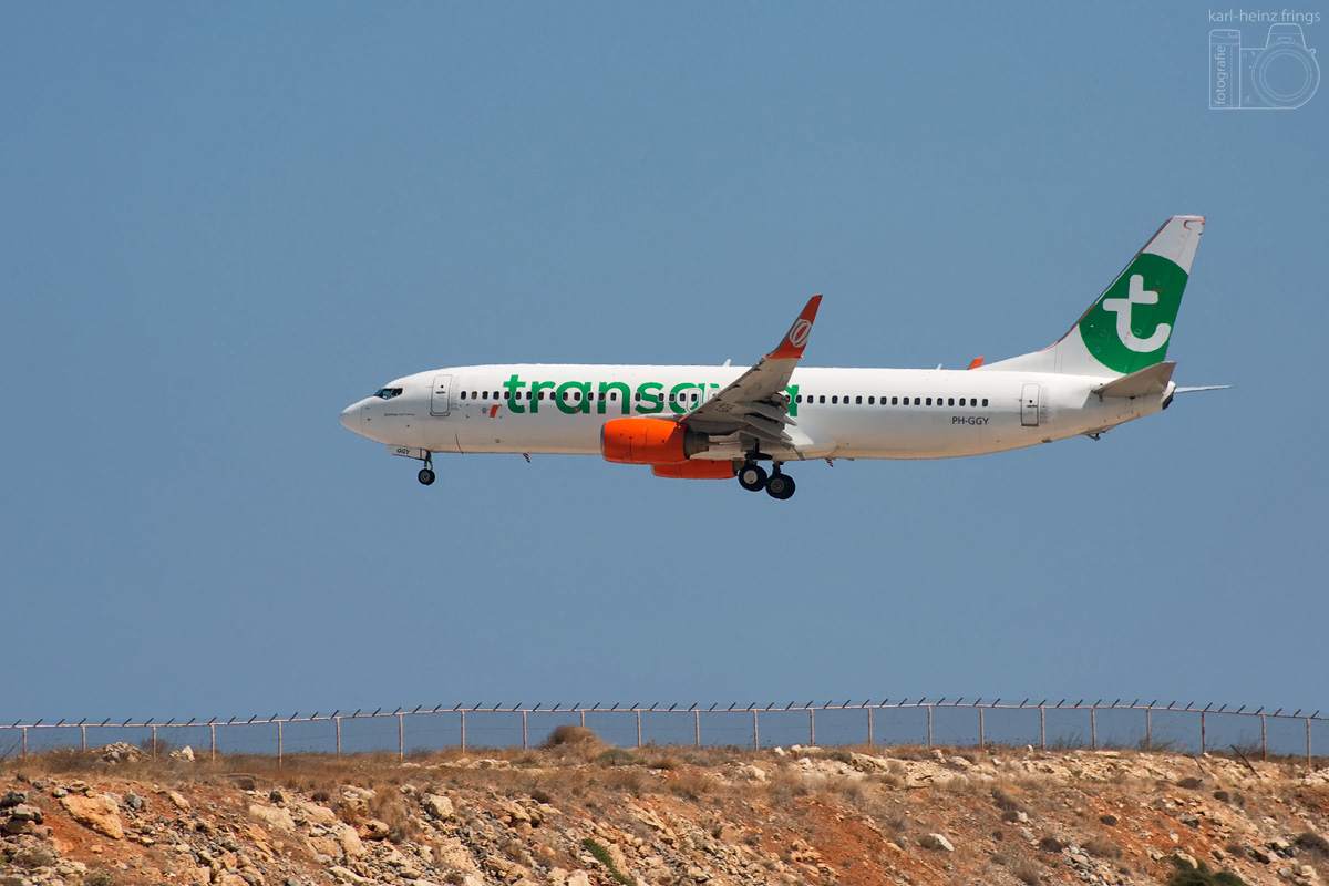 PH-GGY Transavia Airlines Boeing 737-800