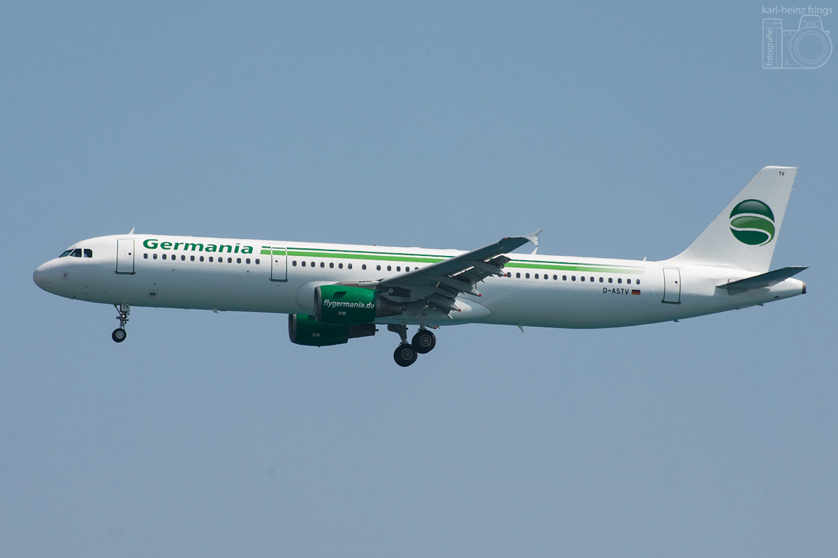 D-ASTV Germania Airbus A321-200