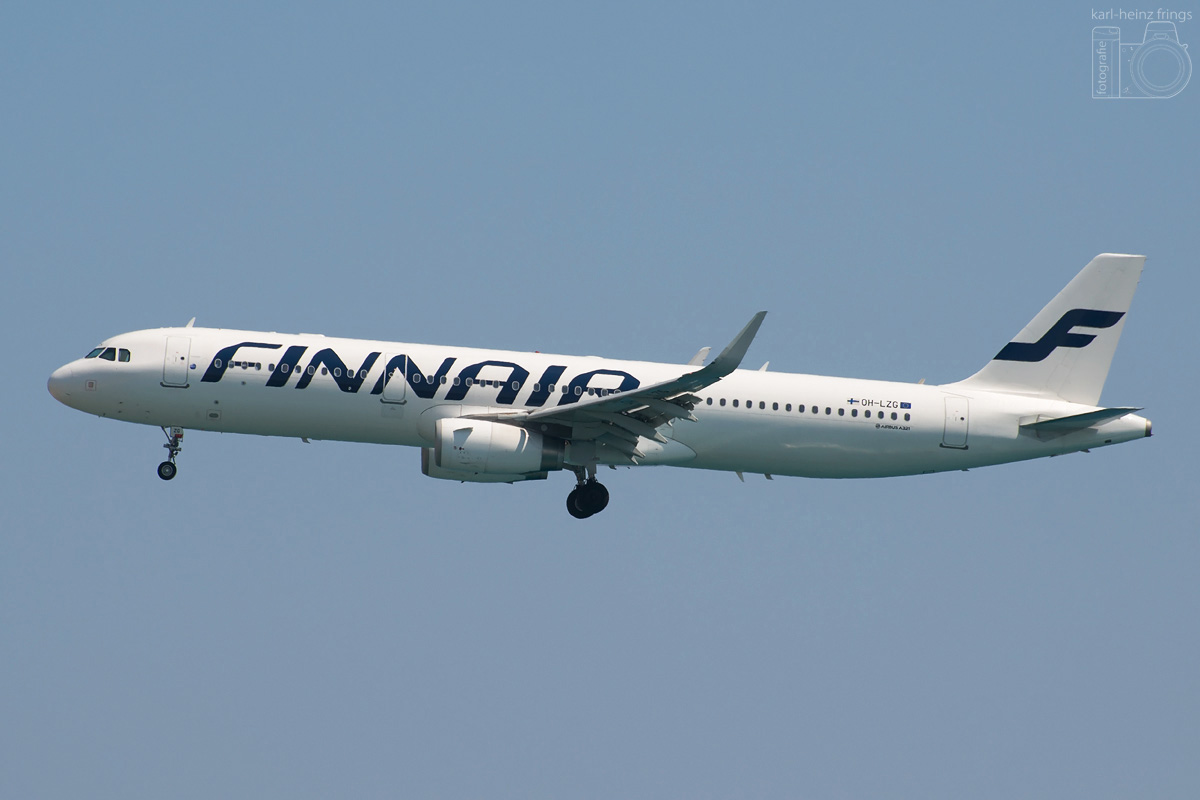 OH-LZG Finnair Airbus A321-200/S