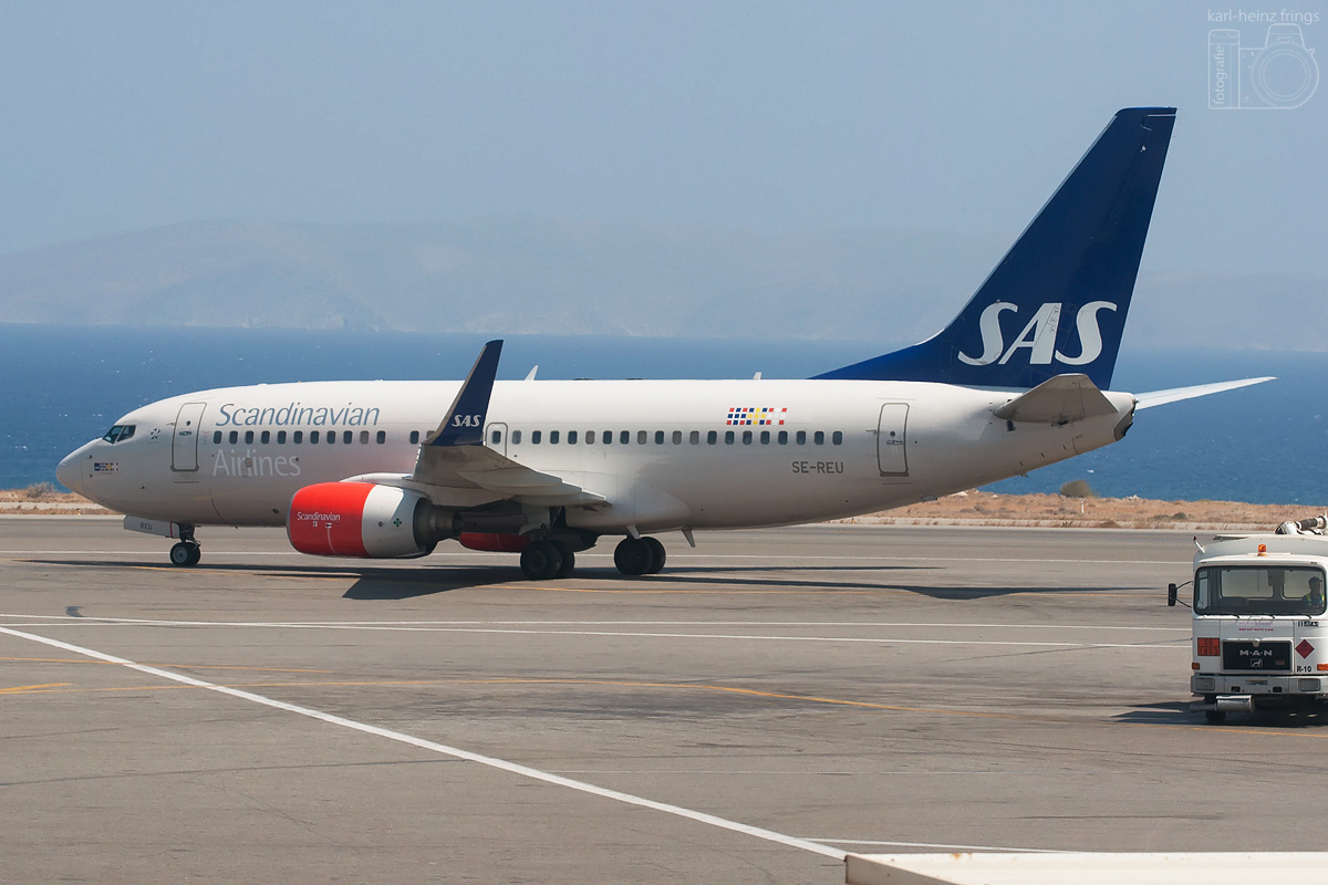 SE-REU Scandinavian Airlines (SAS) Boeing 737-700