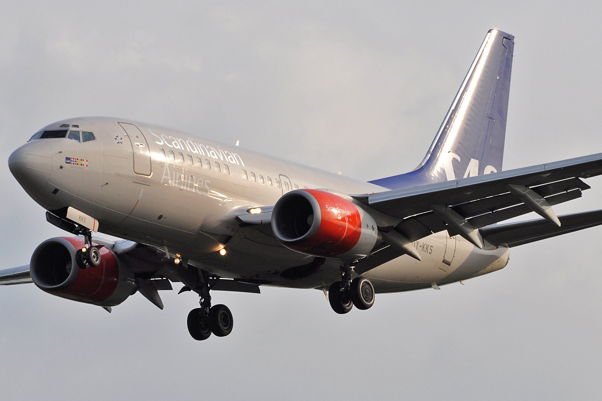 OY-KKS Scandinavian Airlines (SAS) Boeing 737-600, DUS 10.05.2009