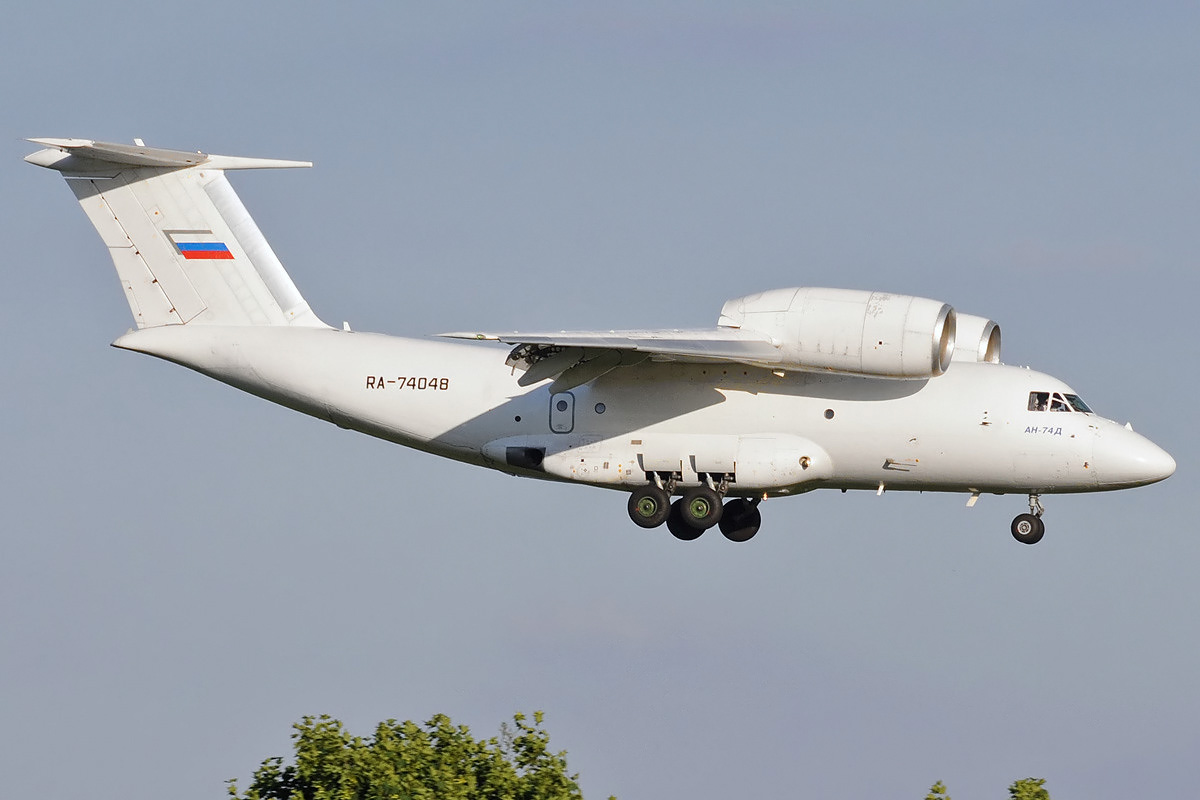 RA-74048 Second Sveridlovsk Air Enterprise Antonov An-74D, DUS 22.05.2009