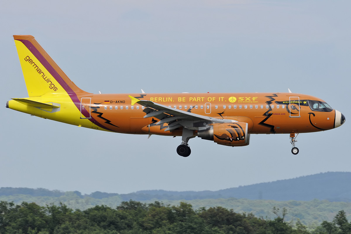 D-AKNO Germanwings Airbus A319-100, CGN 01.08.2009