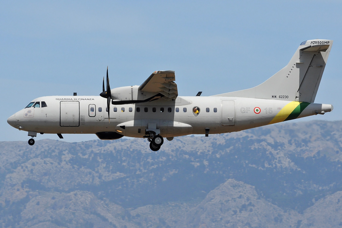 MM62230 Itali Guardia Finanza Aerospatiale ATR-42, PMI 31.05.2010