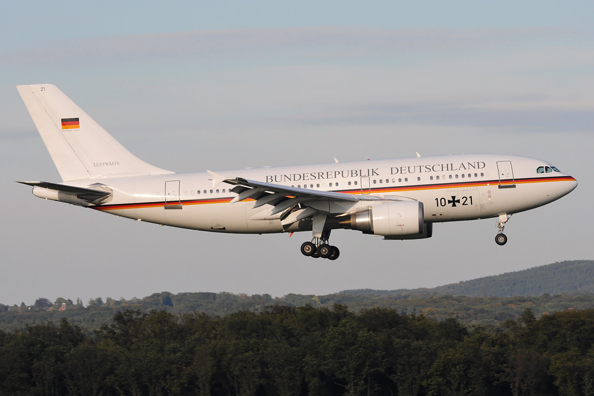 10+21 German Air Force Airbus A310-300(ET), CGN 03.10.2010