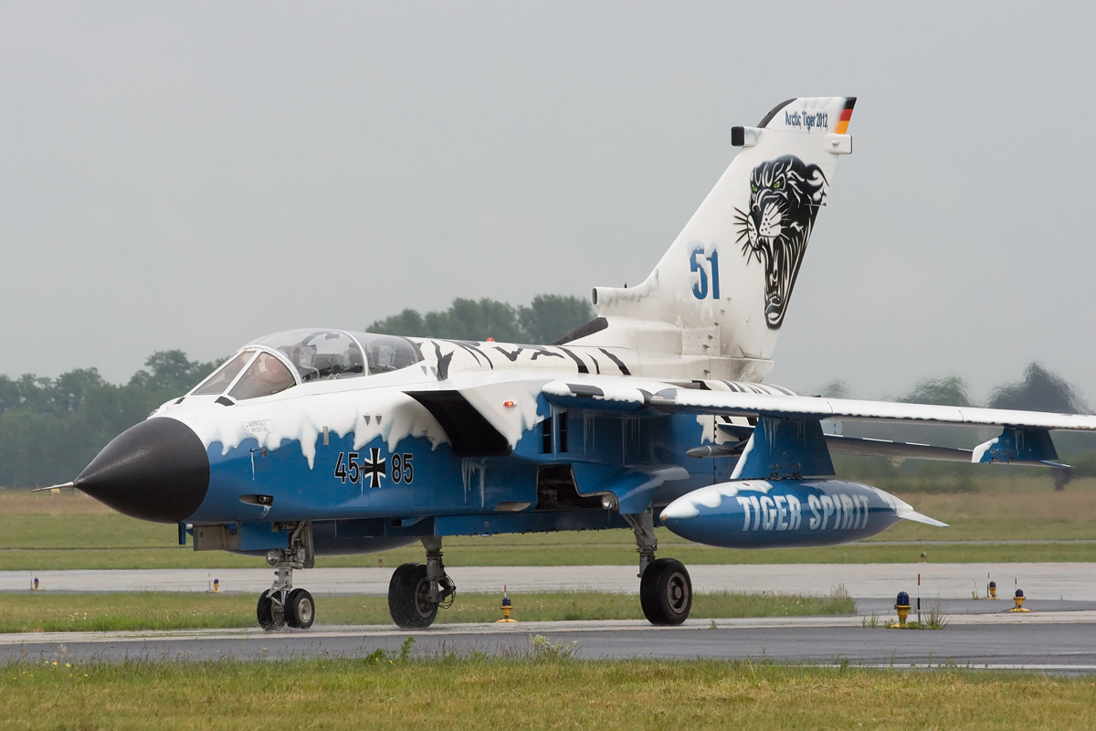 45+85 German Airforce Panavia Tornado - 15.06.2012 GKE