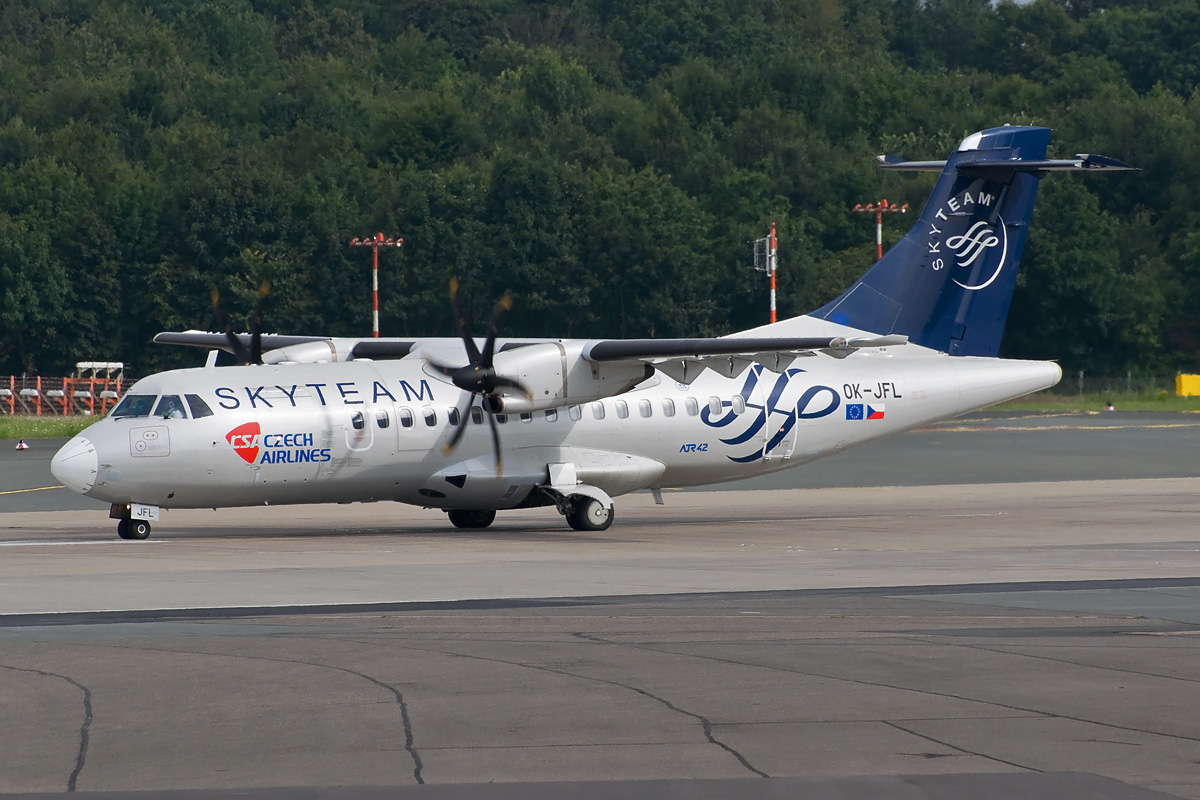OK-JFL Czech Airlines (CSA) Aerospatiale ATR-42-500 - 31.07.2012 DUS