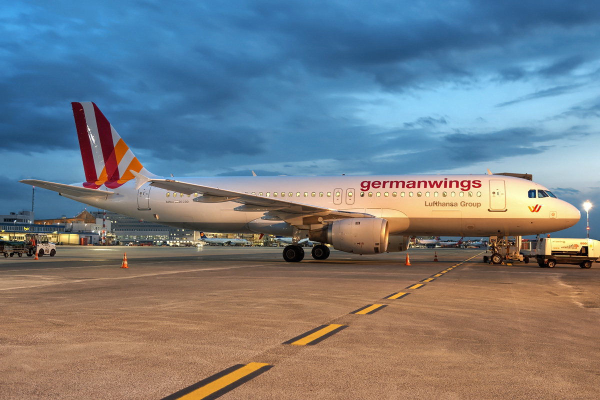 D-AIQN Germanings Airbus A320-200