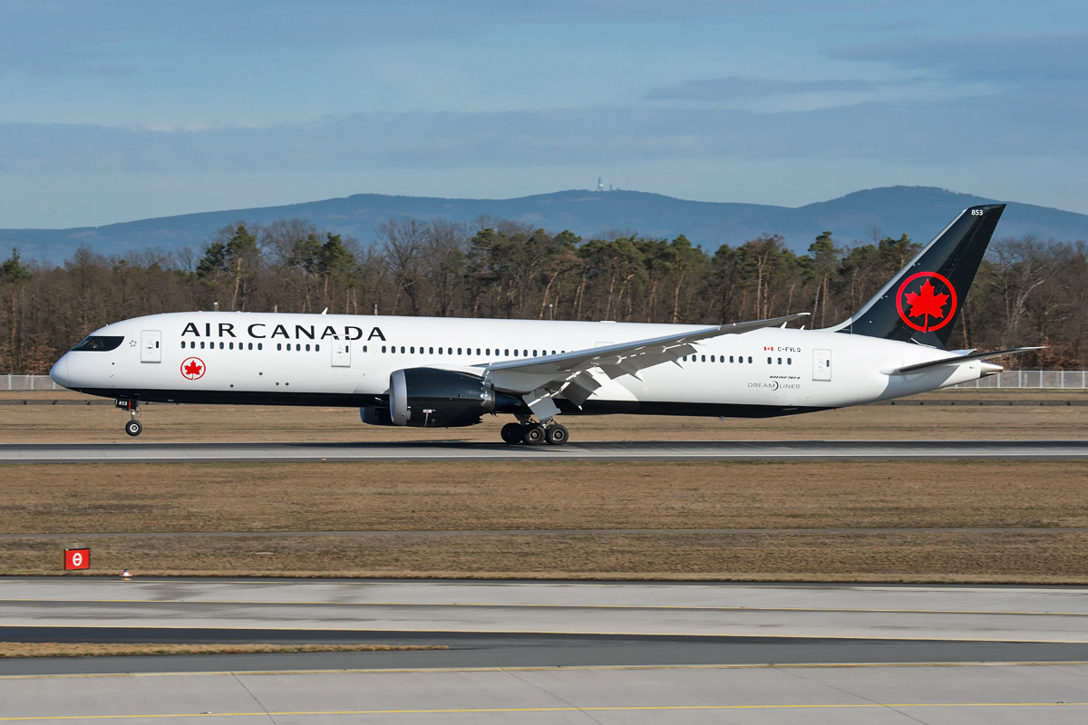 C-FVLQ Air Canada Boeing 787-9 Dreamliner