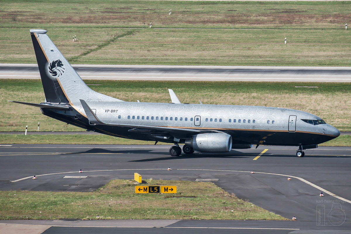 VP-BRT Boeing 737-700(BBJ)