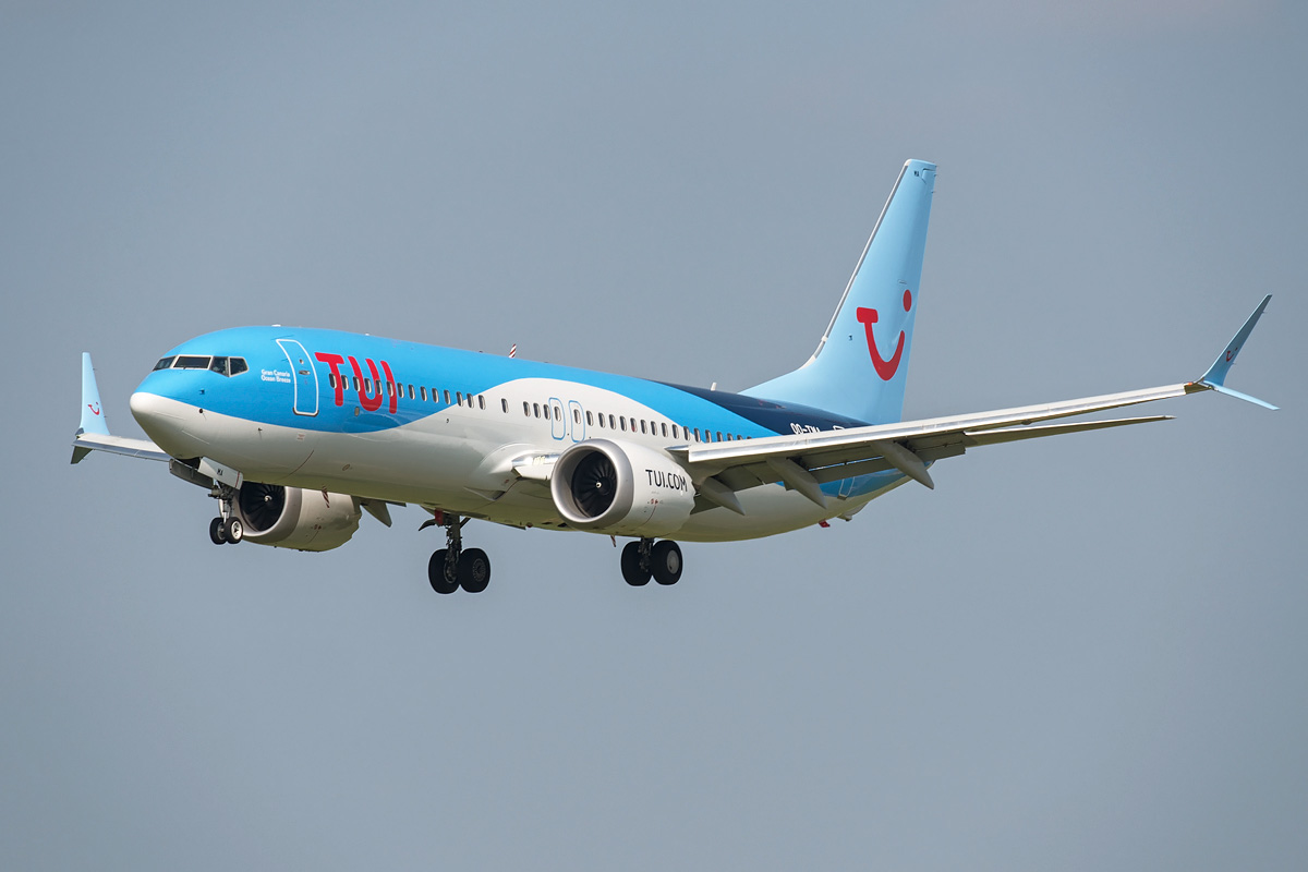 OO-TMA TUI Airlines Belgium Boeing 737 MAX 8