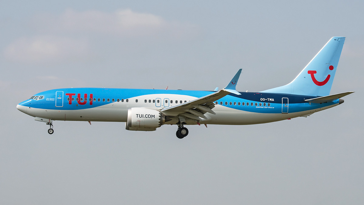 OO-TMA TUI Airlines Belgium Boeing 737 MAX 8