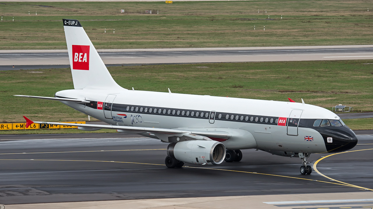 G-EUPJ British Airways Airbus A319-100