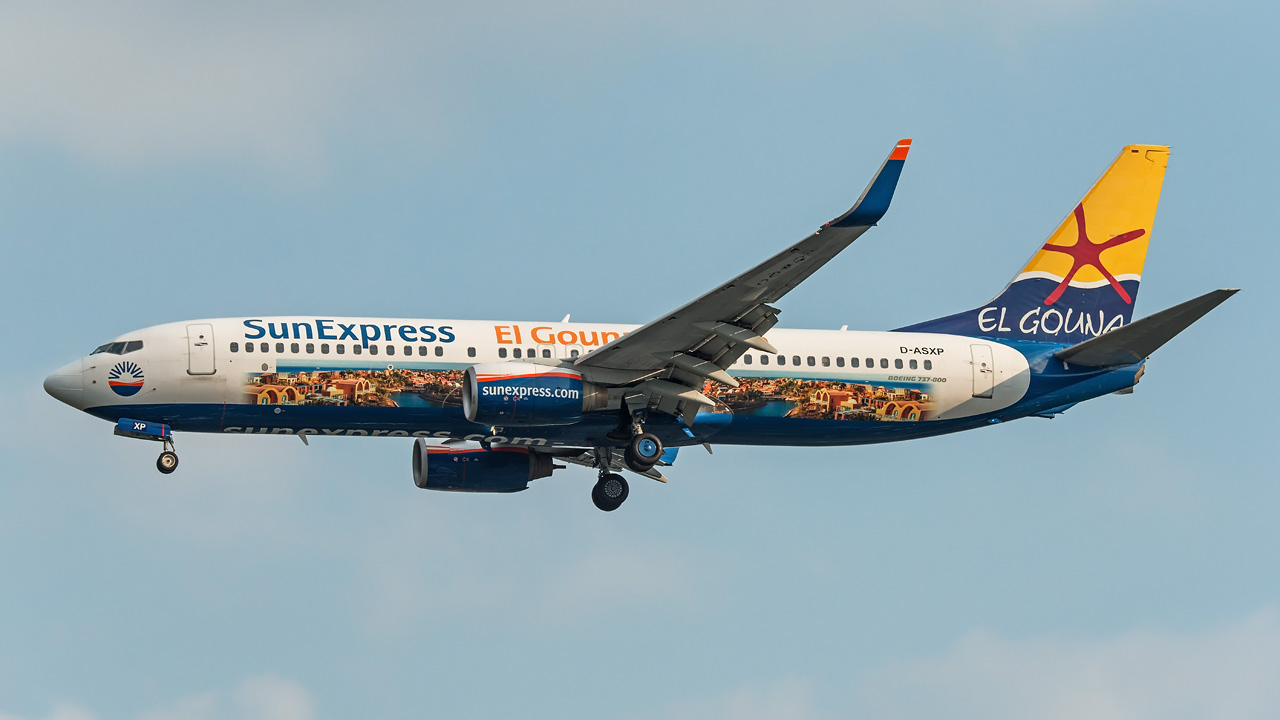 D-ASXP SunExpress Germany Boeing 737-800