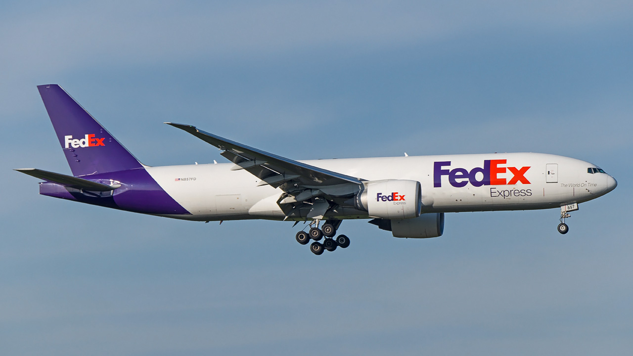 N857FD Federal Express (FedEx) Boeing 777F - CGN 23.04.2020