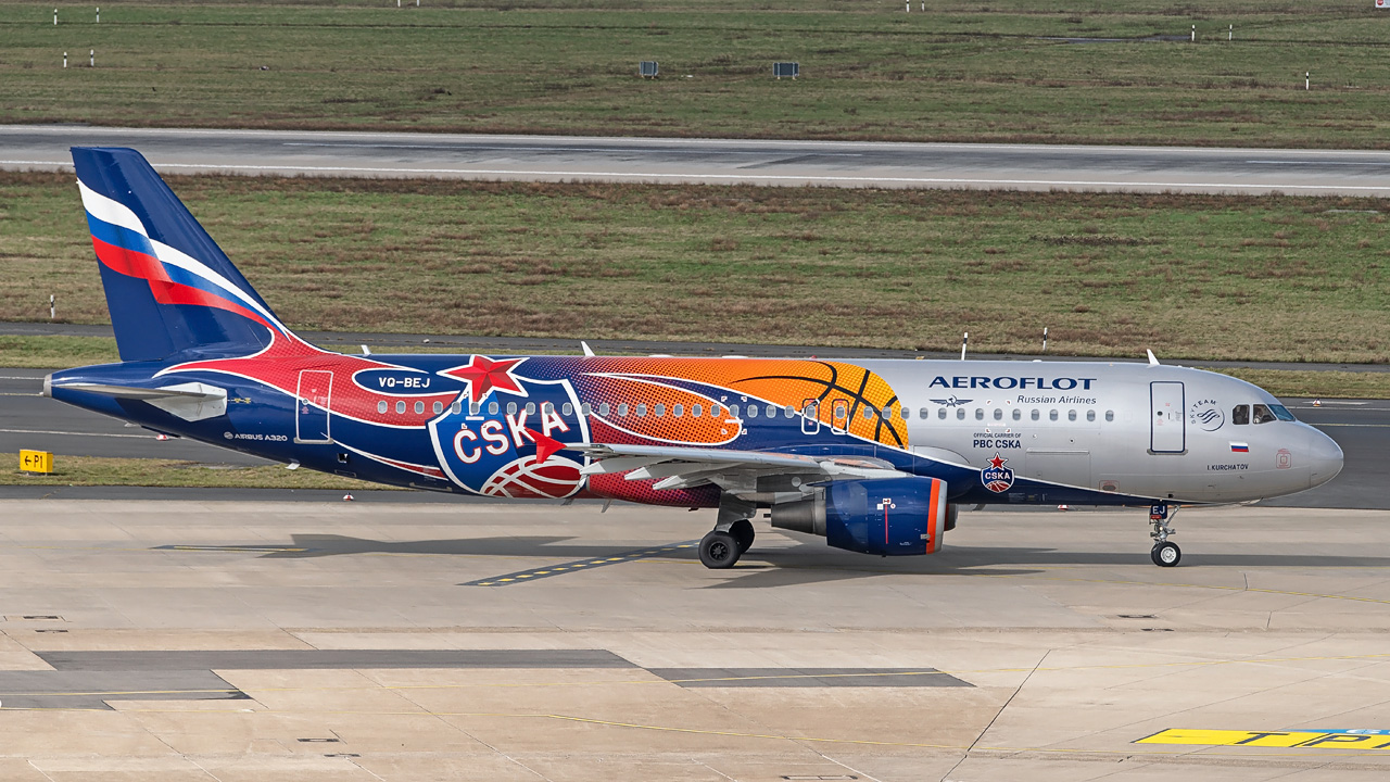 VQ-BEJ Aeroflot Airbus A320-200