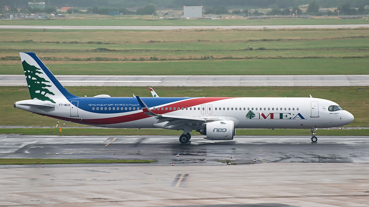 T7-ME8 Middle East Airlines (MEA) Airbus A321-200neo