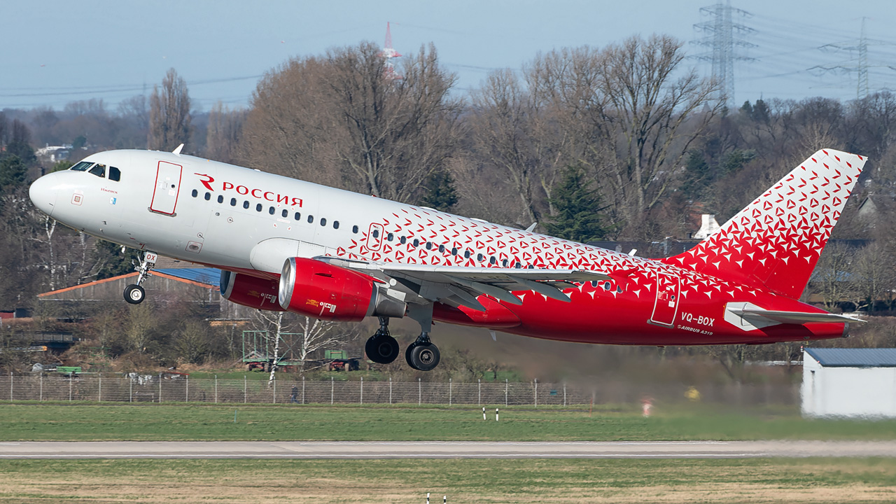 VQ-BOX Rossiya Airlines Airbus A319-100