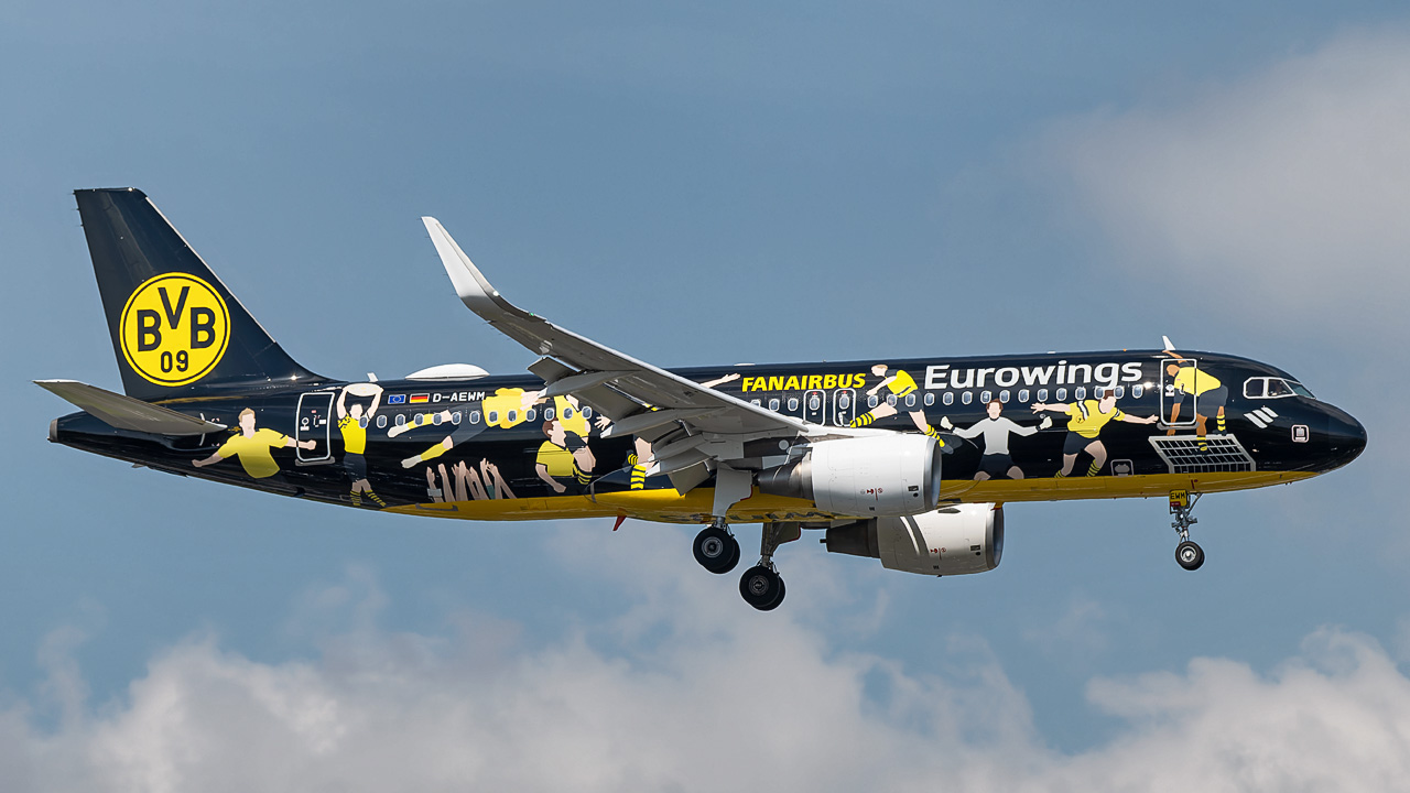 D-AEWM Eurowings Airbus A320-200/S