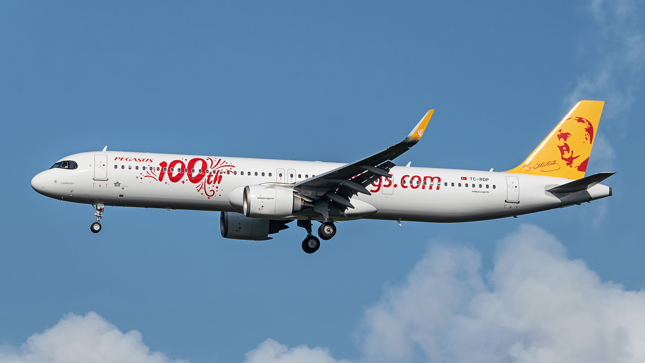TC-RDP Pegasus Airlines Airbus A321-200neo