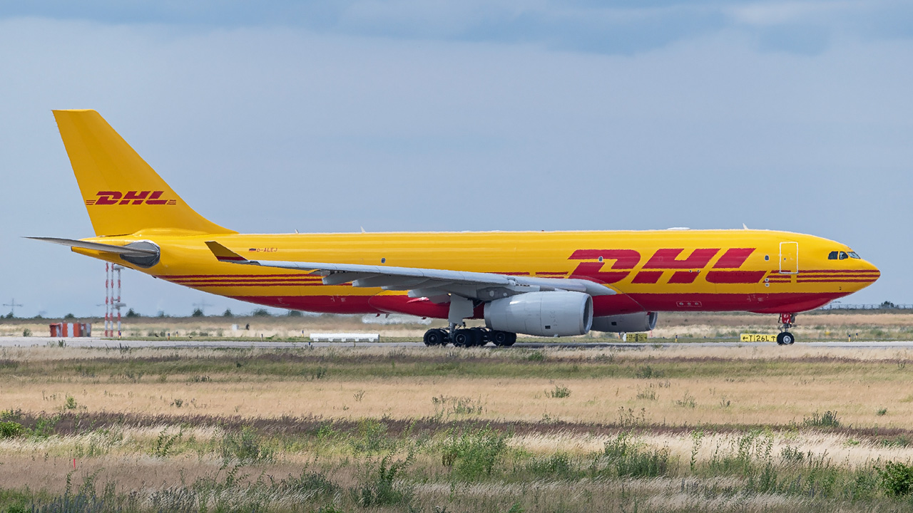 D-ALEJ DHL (European Air Cargo) Airbus A330-200(F)