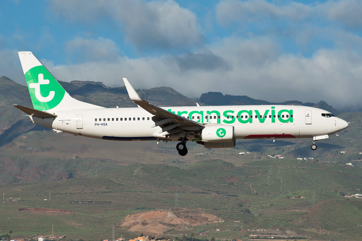 PH-HSA Transavia Airlines Boeing 737-800