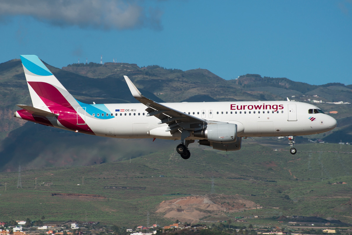 OE-IEU Eurowings Europe Airbus A320-200/S