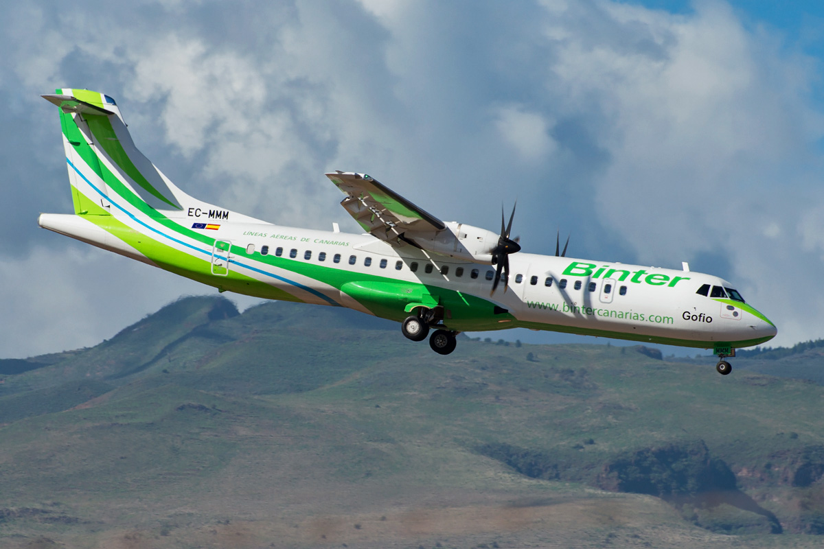 EC-MMM Binter Canarias Aerospatiale ATR-72-600