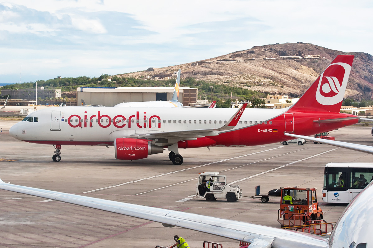 D-ABNX Air Berlin Airbus A320-200/S