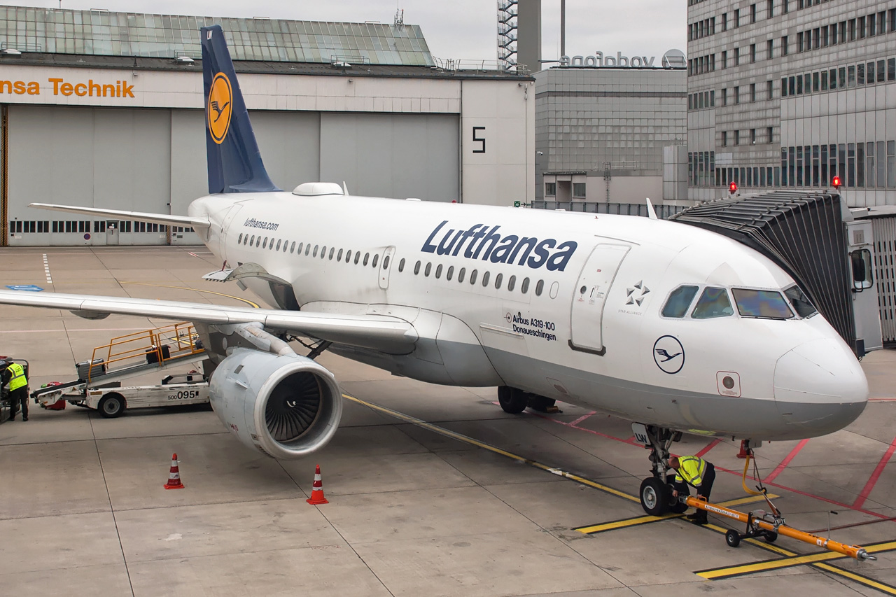 D-AILW Lufthansa Airbus A319-100