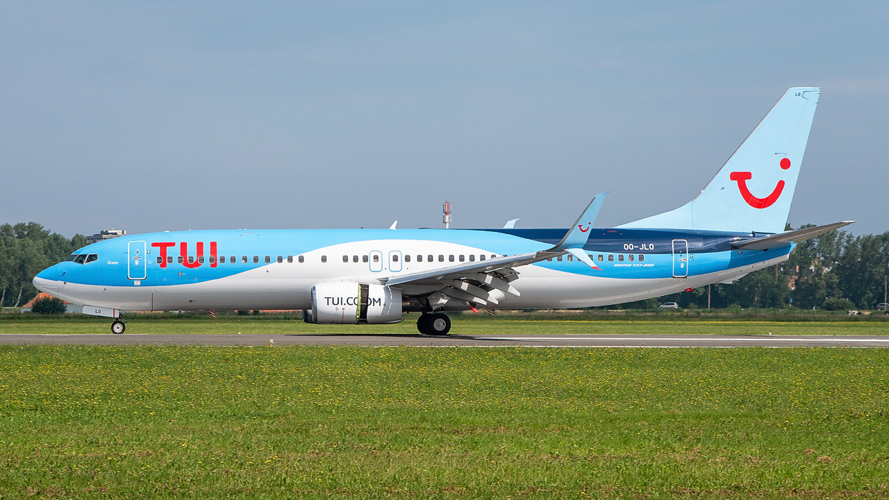 OO-JLO TUI Airlines Belgium Boeing 737-800