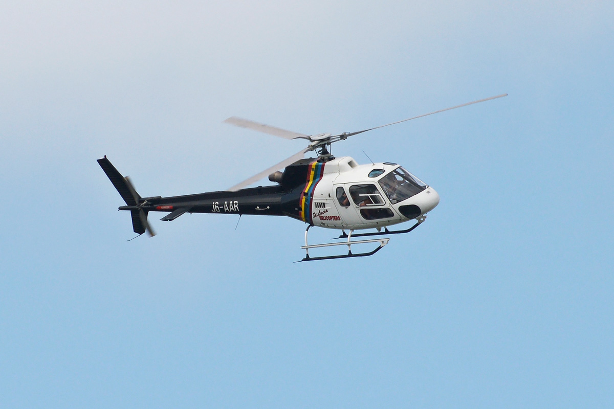 J6-AAR St Lucia Helicopters Aérospatiale AS 350B Ecureuil