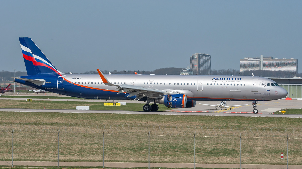VP-BEG Aeroflot Airbus A321-200/S