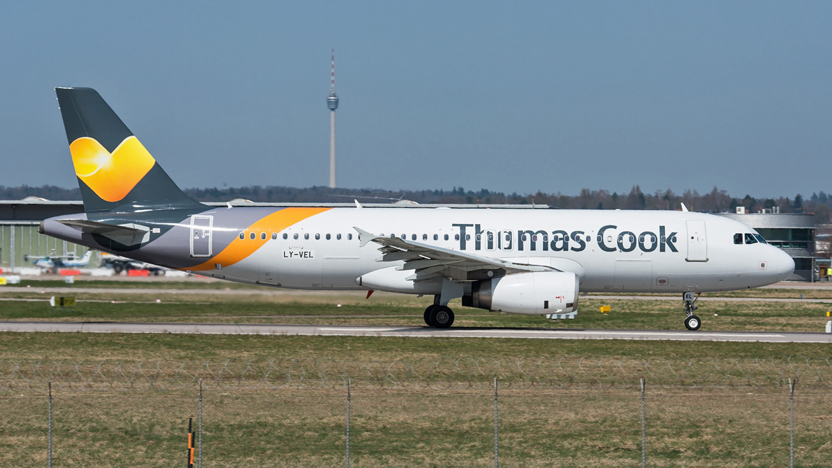 LY-VEL Thomas Cook Airlines (Avion Express) Airbus A320-200