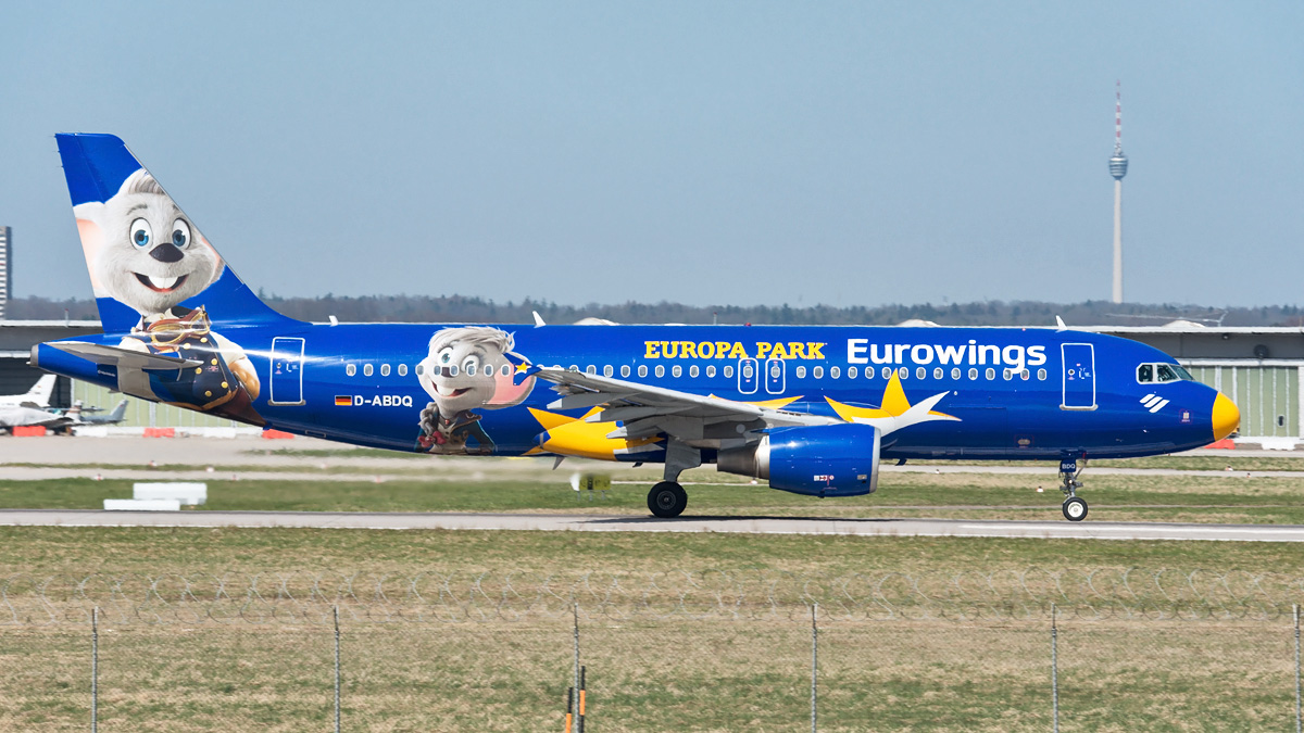 D-ABDQ Eurowings Airbus A320-200