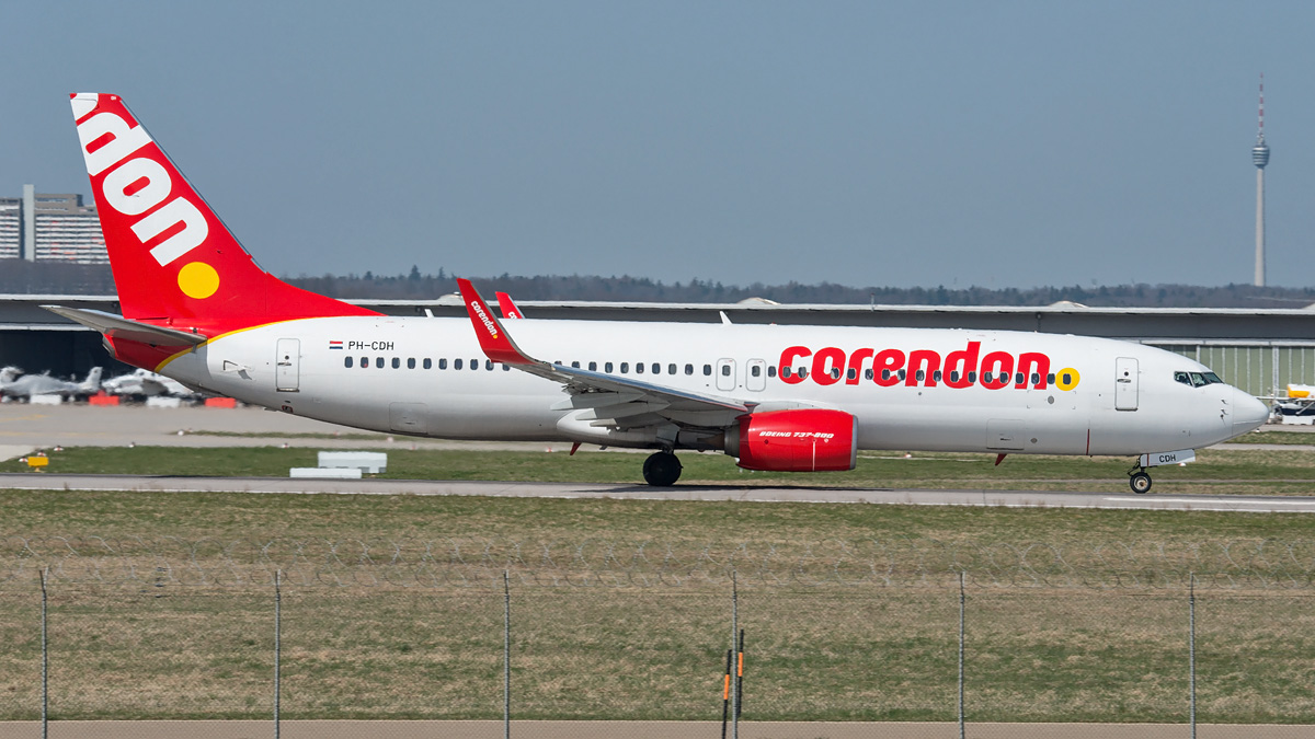 PH-CDH Corendon Dutch Airlines Boeing 737-800