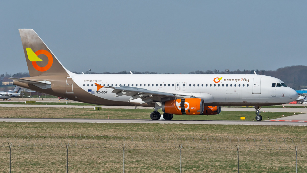 SX-SOF Orange2fly Airbus A320-200