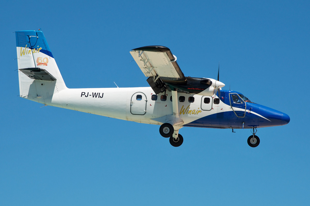 PJ-WIJ Winair (Winward Islands Airways) De Havilland Canada DHC-6-300 Twin Otter