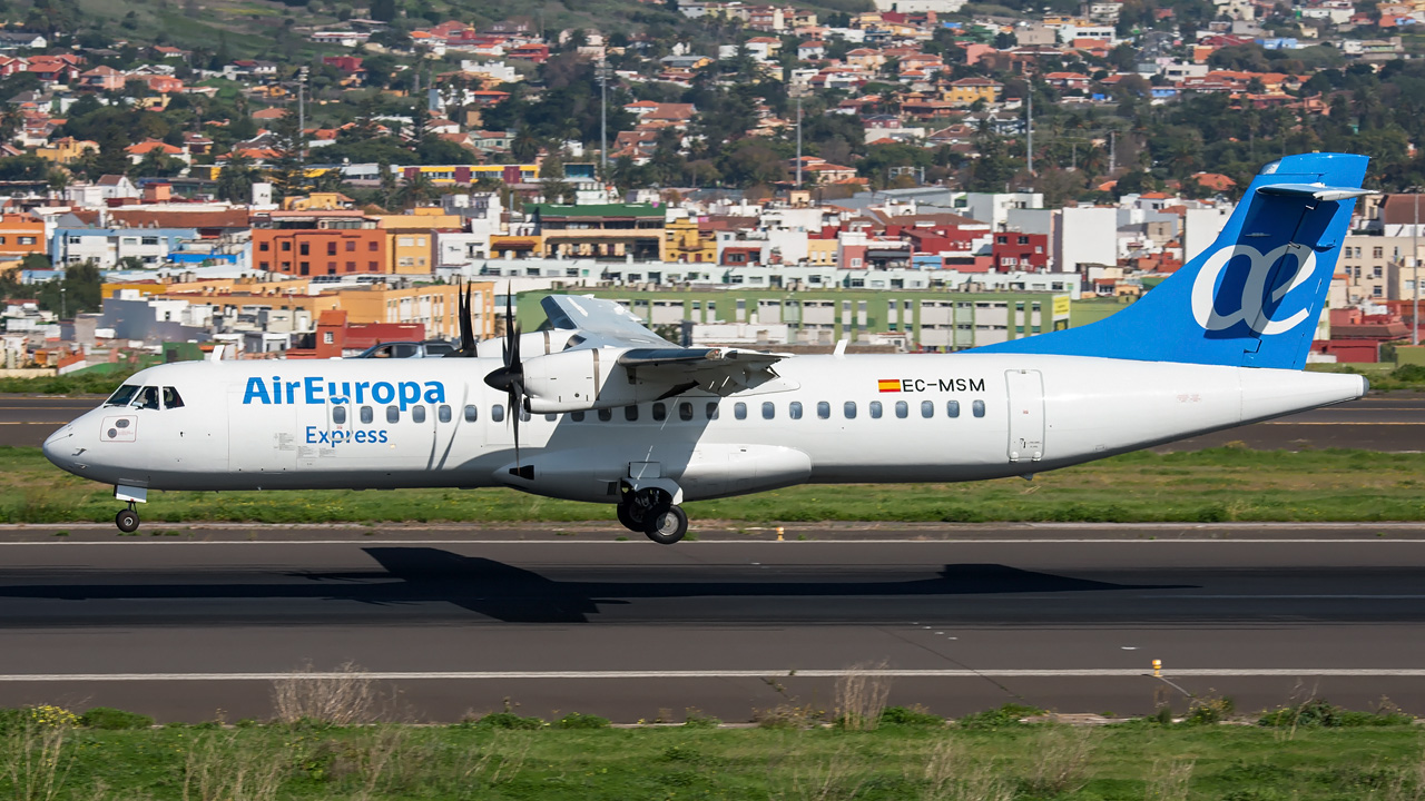 EC-MSM Air Europa Express Aerospatiale ATR-72-200