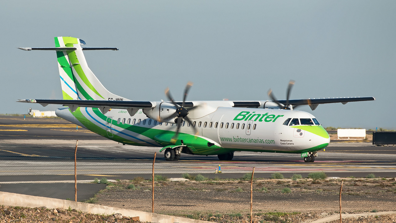 EC-MNN Binter Canarias Aerospatiale ATR-72-600